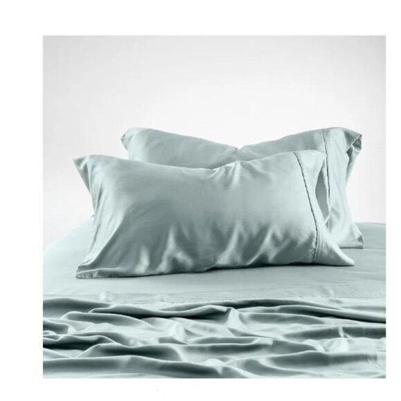 Olive Crate QUEEN Sheet Set 100% Eucalyptus Cooling, Breathable, Hypoallergenic - Picture 3 of 7